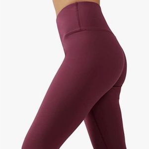 90 Degree by Reflex Burgundy Leggings